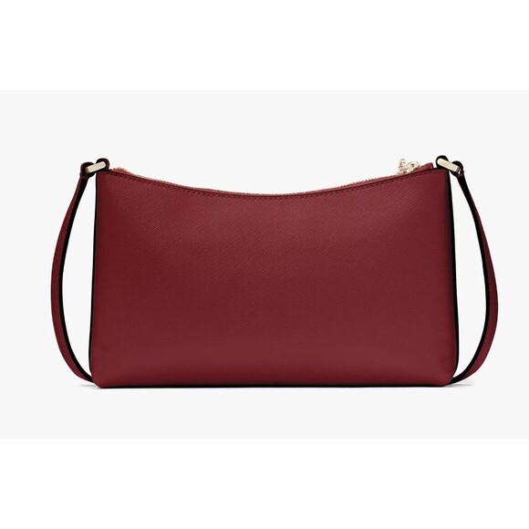 New Kate Spade Sadie Crossbody Saffiano Leather Grenache - Picture 3 of 5